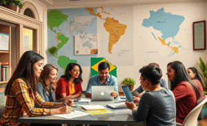 A graduate student engaged in a government internship through the O'Neill Global Leadership Program, focusing on leadership and impactful projects.
