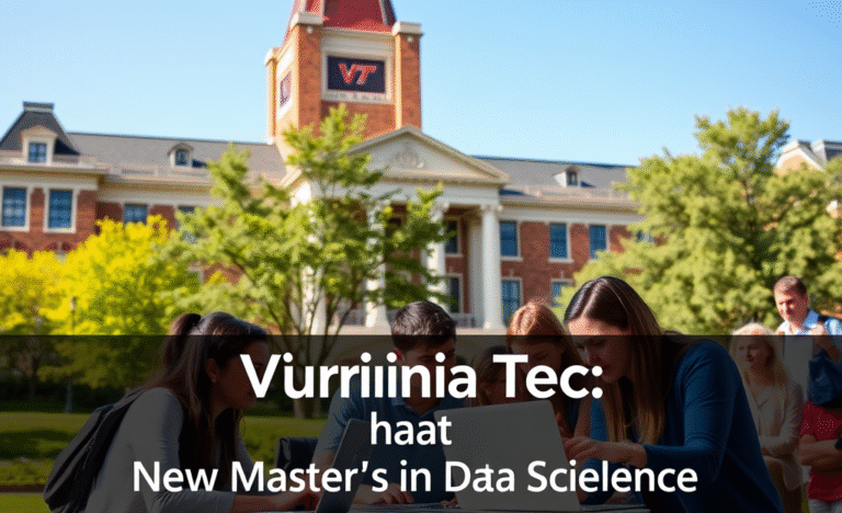 Virginia Tech receives approval for a new Master’s Degree in Data Science to meet industry demand with innovative curriculum.