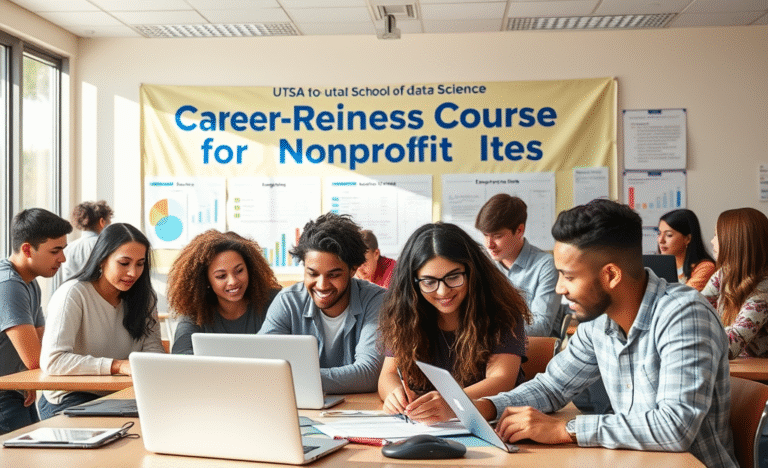 UTSA School of Data Science launches new course for nonprofit interns