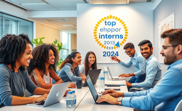 Johnson & Johnson recognized as a leader in internship programs for young professionals.